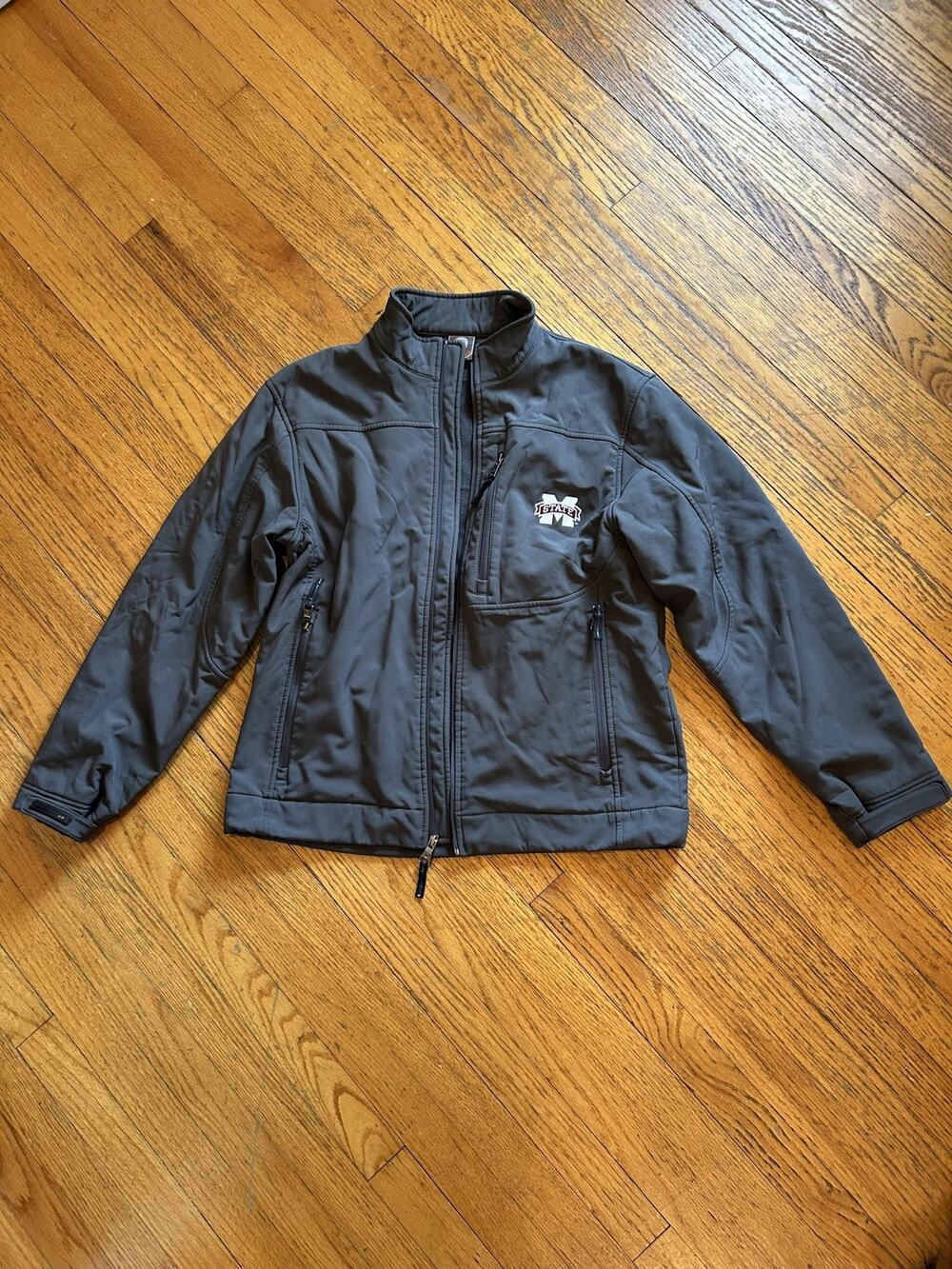 Mississippi State Bulldogs Jacket Mens Medium NCAA College Weatherproof